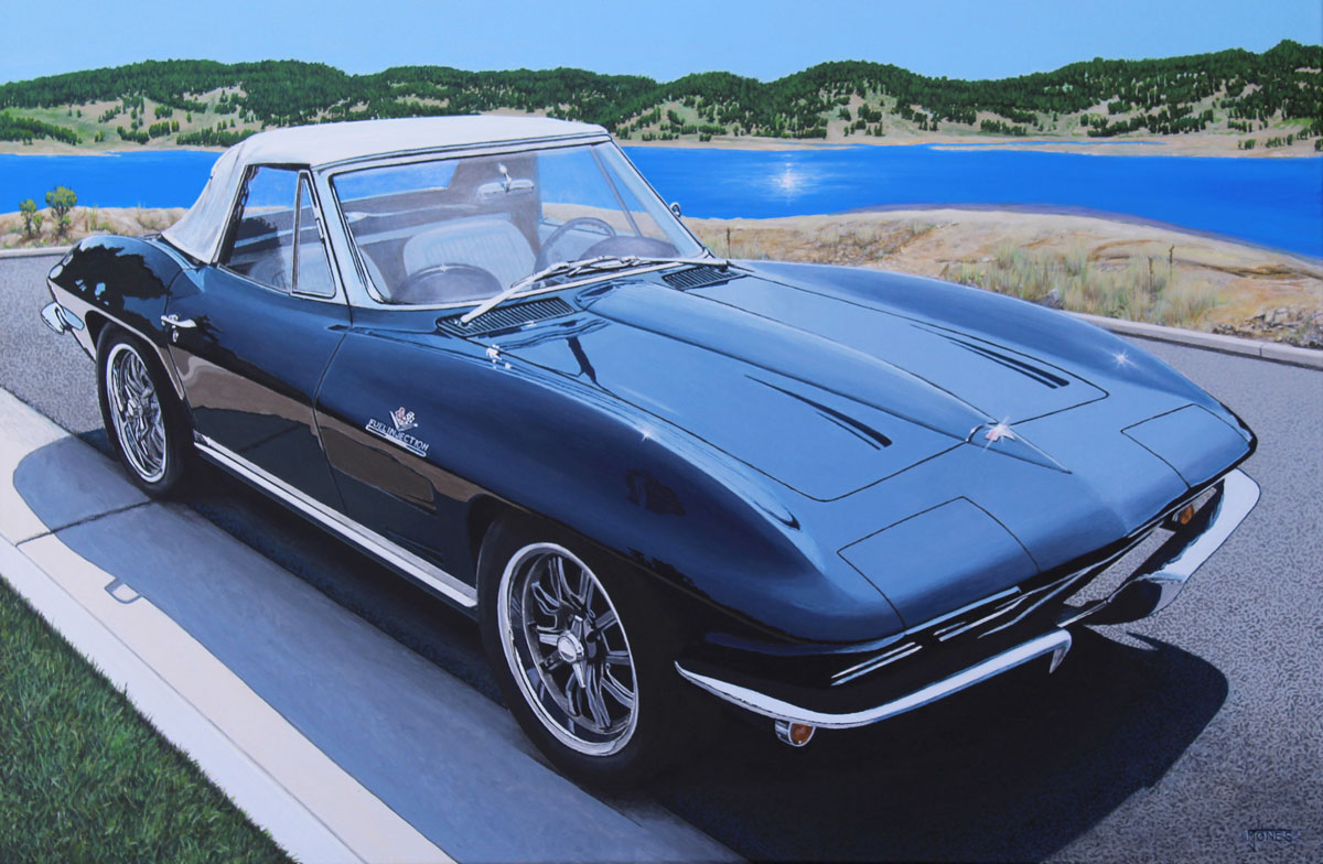 Marc Jones Studio | Motorsports Gallery | 1964 Corvette Stingray