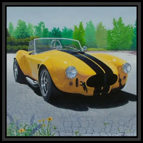 Shelby Cobra Framed | Marc Jones Studio